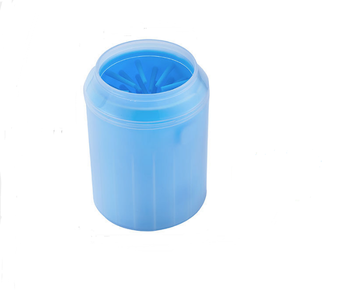Sky blue paw cleaner