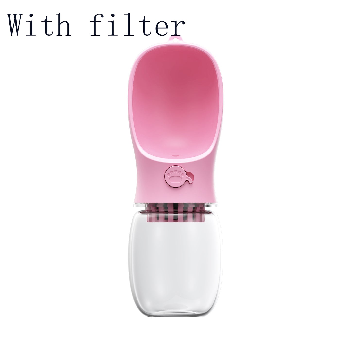 Portable dog water bottle